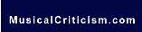 MusicalCriticism